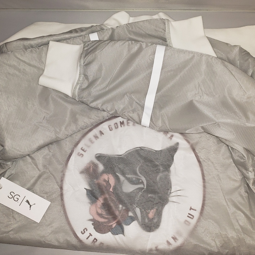 Puma Grey By Selena Gomez Jacket Glacier Jacket - Picture 8 of 8